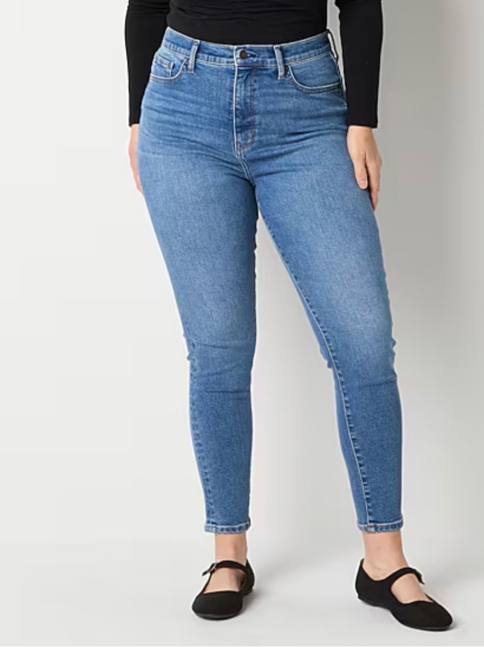 New! A.N.A High Rise Curvy Skinny Jeans Womens Size 12